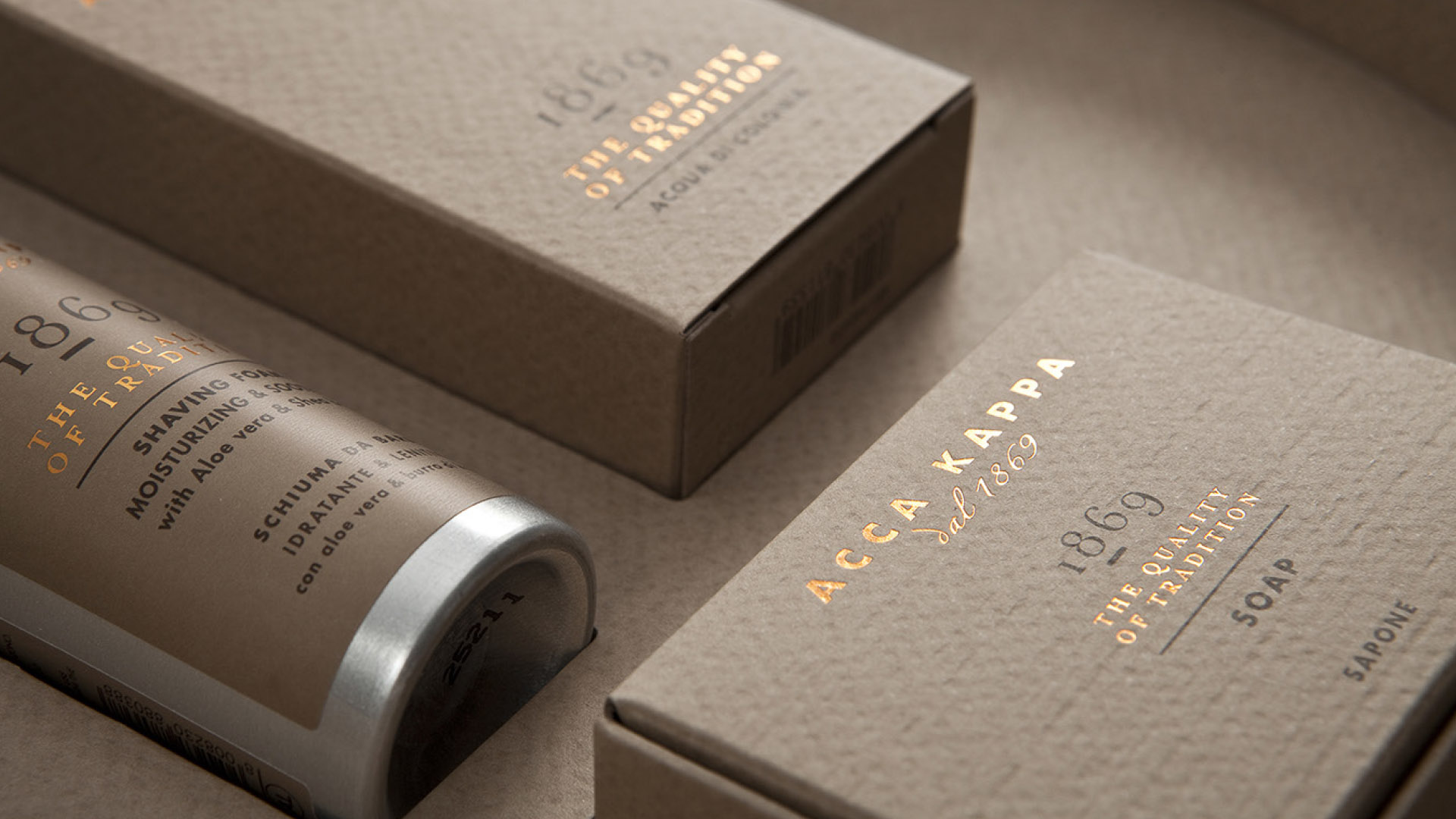 Acca Kappa — packaging e shooting