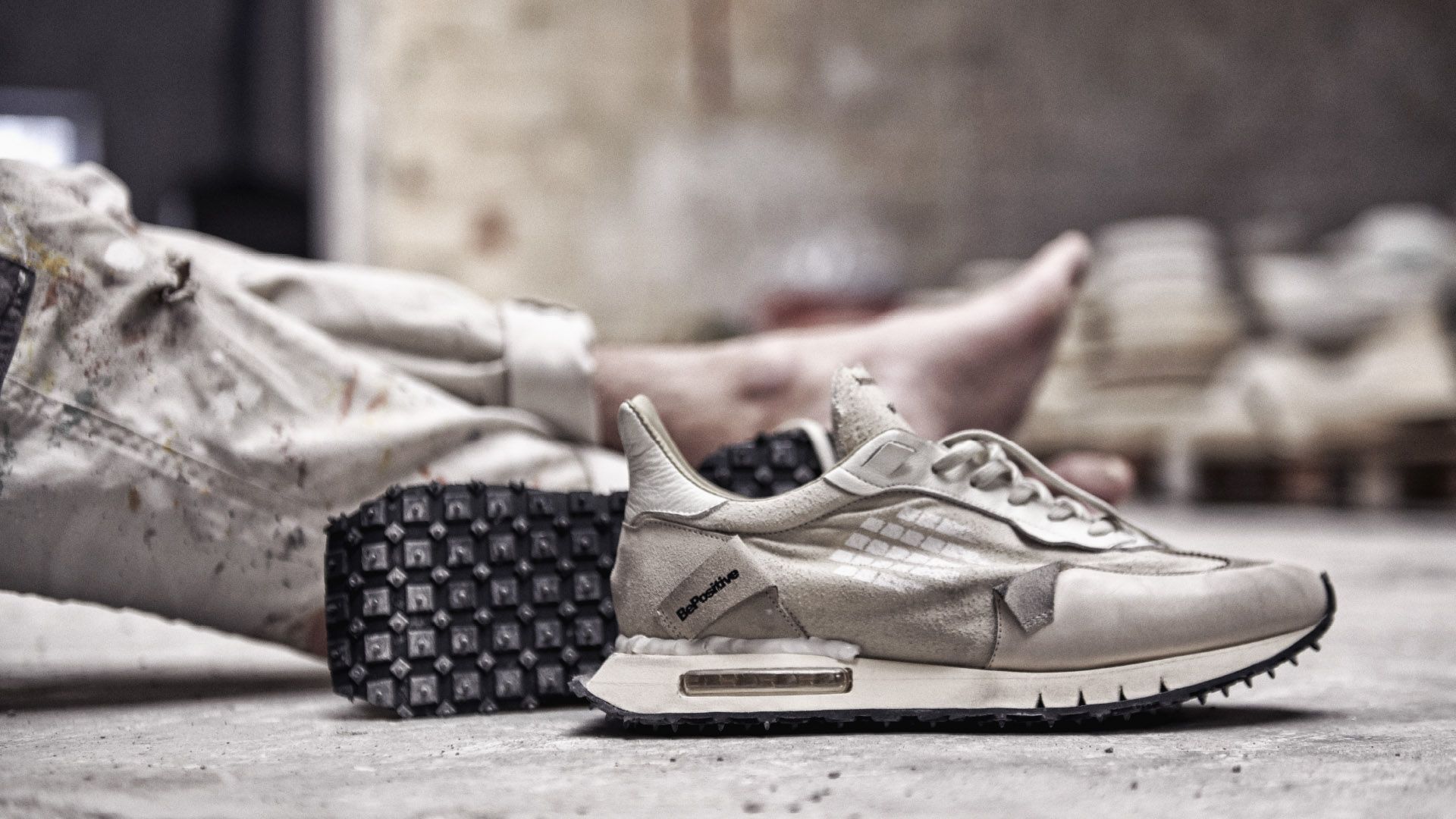 BePositive — shooting still life sneakers