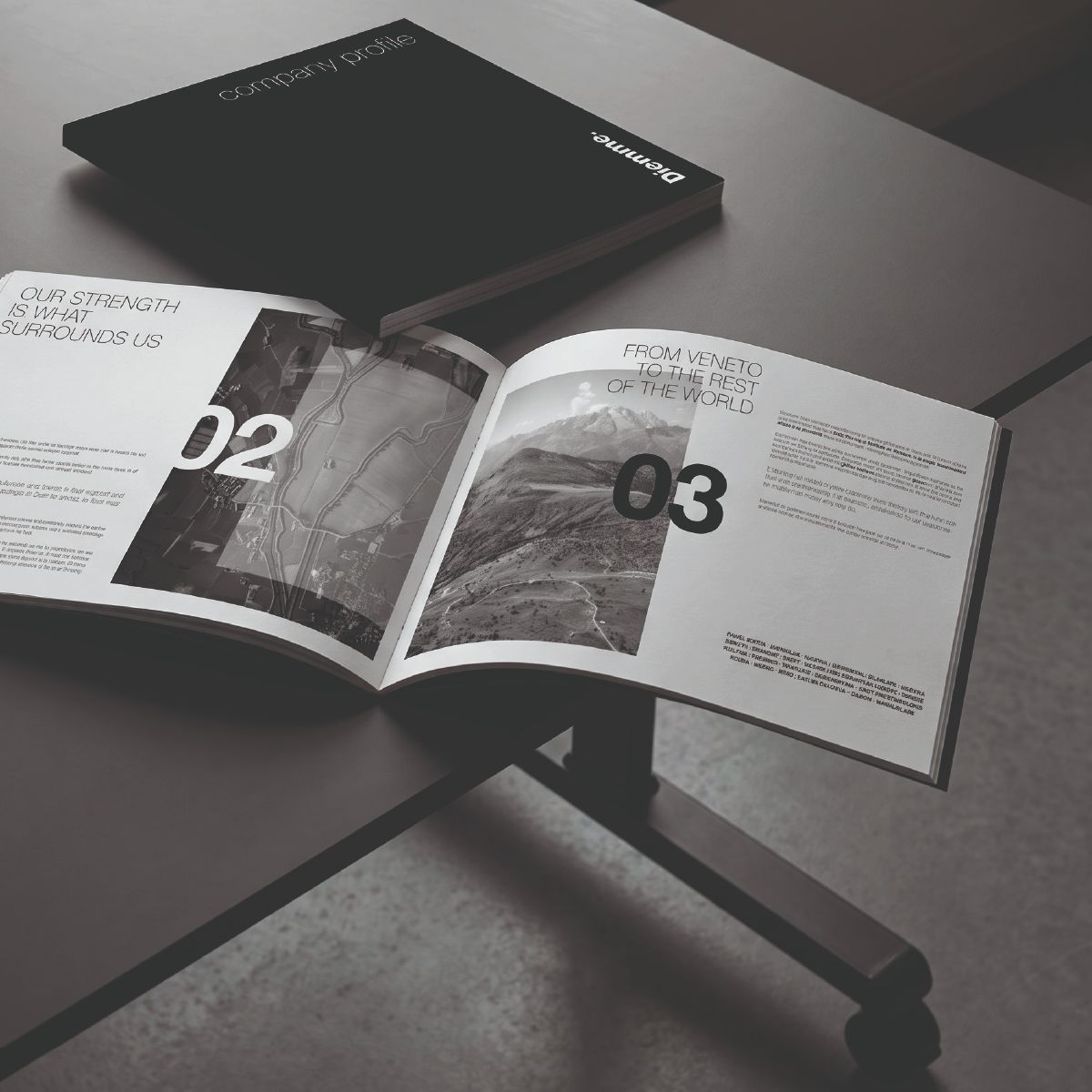 Diemme Office — shooting e ambientazioni arredo ufficio