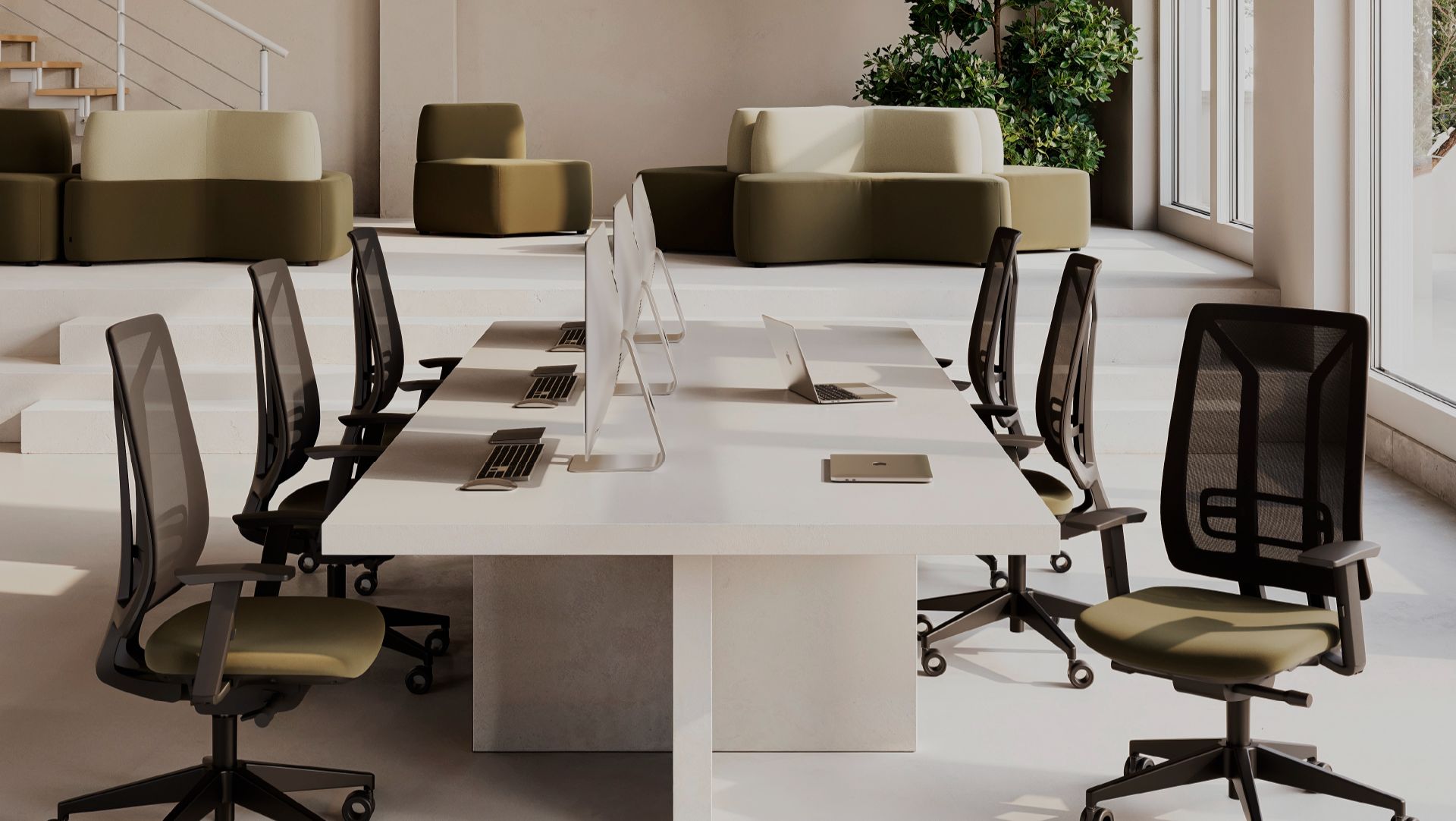 Diemme Office — shooting e ambientazioni arredo ufficio